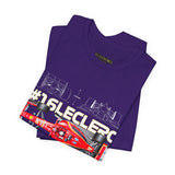 Leclerc 16 Inspired Formula Racing Car Graphic T Shirt Motorsport Streetwear Unisex Tee