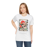 Beauty of Art Floral Collage Unisex Jersey Short Sleeve Tee Vintage Aesthetic Graphic Fashion Artistic Statement Streetwear T Shirt