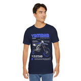 Yamaha YZ250 Inspired Motocross Graphic Unisex Heavy Cotton Tee Racing Dirt Bike Off Road Rider Streetwear Gift for Moto Fans USA