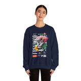 Freedom Snake And Rose Crewneck Comfortable Unisex Sweatshirt Motivational Streetwear Bold Floral Empowerment Design For Resilience And Strength Perfect Gift For Friends Birthdays Cozy Days Casual...