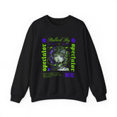 Stalked By Spectator Cyberpunk Anime Glitch Unisex Heavy Blend Crewneck Sweatshirt Japanese Streetwear Pullover