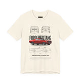 Classic 1965 Fastback Muscle Car Illustration Unisex Heavy Cotton Tee Retro Collector Streetwear Gift Shirt