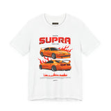 Japanese Turbo Legend Supra Inspired JDM Racing Graphic T Shirt Classic 90s Performance Car Streetwear Unisex Tee For Drift Track And Car Culture Fans