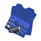 Yamaha YZ250 Inspired Motocross Graphic Unisex Heavy Cotton Tee Racing Dirt Bike Off Road Rider Streetwear Gift for Moto Fans USA