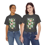 Mother Floral Design Unisex Heavy Cotton Tee Comfortable T Shirt Botanical Typography Graphic Streetwear Gift For Mom Mother’s Day Birthday Casual Everyday Wear