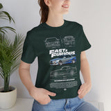 Street Racing Blueprint Car Design Unisex Jersey Short Sleeve Tee High Performance Style Premium Comfort Everyday Wear Perfect Gift For Car Lovers And Speed Enthusiasts