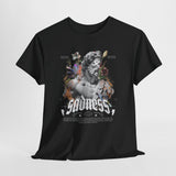 Sadness Graphic T Shirt Unisex Heavy Cotton Tee Greek Statue Art Design Emotional Aesthetic Streetwear Vintage Gothic Fashion Artistic Expression Top