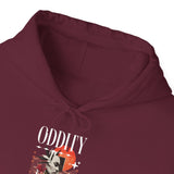 Oddity Own Your Uniqueness Unisex Heavy Blend Hooded Sweatshirt Abstract Modern Graphic Bold Artistic Statement Streetwear Hoodie