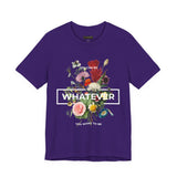 You Can Be Whatever Unisex Jersey Short Sleeve Tee Comfortable Motivational Graphic T-Shirt Bold Floral Empowerment Streetwear Positive Vibes Everyday Wear Perfect Gift for Friends Dreamers and Free...