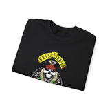 Rock Skull Roses Unisex Sweatshirt Bold Vintage Streetwear Rebel Art Design Inspired By Rock Music Culture Perfect For Winter Concerts Festivals And Everyday Edge