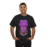Bills Samurai Unisex Heavy Cotton Tee Futuristic Neon Warrior Design Bold Japanese Inspired Streetwear Graphic T Shirt for Men and Women Artistic Cyber Aesthetic Perfect Gift for Anime and Samurai Art...