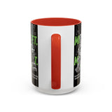 Money Mindset Accent Coffee Mug 11oz 15oz Motivational Hustle Grind Wealth Entrepreneur Graphic Ceramic Mug Bold Streetwear Inspired Success Lifestyle Cup