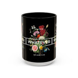 You Can Be Whatever Motivational Coffee Mug Ceramic White Accent Mug Bold Floral Empowerment Design Daily Reminder Positive Energy Drinkware Perfect Gift for Dreamers Friends Office and Home