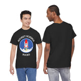Rocket Science Rocks Unisex Heavy Cotton Tee Space Exploration T Shirt Astronomy STEM Education Science Lover Gift Astronaut Geek Nerd Graphic Top