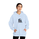 Space Exploration Hoodie Unisex Heavy Blend Sweatshirt Galaxy Earth Spaceship Astronomy Inspired Cosmic Science Lover Nerd Geek Astronaut Pullover