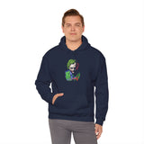 The Jocker Why So Serious Within Unisex Hoodie Bold Psychological Streetwear Art Dark Emotion Pullover for Fearless Thinkers, Artists, and Urban Rebels