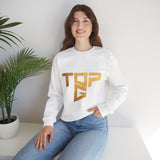 TopG Graphic Unisex Heavy Blend Crewneck Sweatshirt Motivational Hustler Streetwear Fitness Entrepreneur Alpha Mindset Pullover