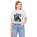 Yamaha MT 07 Inspired Naked Bike Motorcycle Graphic Unisex Heavy Cotton Tee Premium Streetwear T Shirt for Riders Bikers Moto Enthusiasts Everyday Wear
