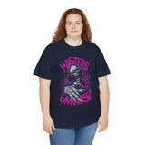 Masters Of Power Realm Unisex Heavy Cotton Tee Cosmic Skull Energy Design Fierce Warrior Spirit Streetwear For Dark Fantasy Lovers And Fearless Achievers