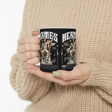 Hermes Greek Mythology Ceramic Coffee Mug Ancient God of Communication and Travel Greek Statue Graphic Cup