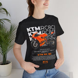 KTM RC 8C Track Inspired Unisex Heavy Cotton Tee Racing Superbike Graphic Streetwear Motorsport Fan T Shirt