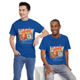 Money Is Not Just Currency Burning Dollar Graphic Unisex Heavy Cotton Tee Hustler Streetwear Motivational Cash Fire Design