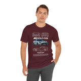 High Performance Silver Track Car Unisex Heavy Cotton Tee Bold Streetwear Racing Style Graphic Shirt Gift for Speed Lovers