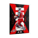 Air Ascent Glossy Poster Collector Edition Bold Motivational Wall Art Red Black Athletic Energy Modern Design For Gym Rooms Studios Offices And Ambitious Dreamers