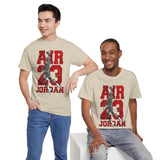 Air Jordan Sky Legend Unisex Heavy Cotton Tee Bold Athletic Streetwear Design Inspirational Basketball Dunk Artwork Motivational Sports Graphic Tee For Dreamers And Hustlers