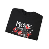 Move With Flow Breakdance Graphic Unisex Heavy Blend Crewneck Sweatshirt Hip Hop Streetwear Dance Rhythm Pullover