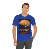 Mars Explorer Astronaut Unisex Heavy Cotton Tee Futuristic Space Adventure Graphic Shirt Inspiring Sci Fi Design Perfect Gift for Dreamers and Space Lovers