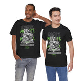 Money Mindset Unisex Jersey Short Sleeve Tee Graphic Black T Shirt Hustle Grind Wealth Entrepreneur Motivational Streetwear Bold Artistic Fashion Outfit