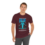 Blue Formula Race Car Graphic Unisex Heavy Cotton Tee High Speed Streetwear for Motorsport Fans and Racing Lifestyle Enthusiasts