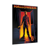 The Silent Stalker Matte Vertical Poster Retro Horror Wall Art Dark Cinematic Halloween Décor Gift for Horror Fans and Fall Aesthetic Homes