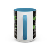 Money Mindset Accent Coffee Mug 11oz 15oz Motivational Hustle Grind Wealth Entrepreneur Graphic Ceramic Mug Bold Streetwear Inspired Success Lifestyle Cup