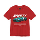 Formula One Safety Car Inspired Motorsport Graphic Unisex Tee High Performance Racing Streetwear Track Day Apparel Pace Car Design For Racing Fans Speed Culture Enthusiasts