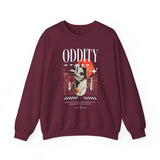 Oddity Own Your Uniqueness Unisex Heavy Blend Crewneck Sweatshirt Abstract Modern Graphic Bold Artistic Statement Streetwear Pullover
