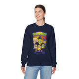 Halloween Cartoon Monsters Unisex Sweatshirt Cozy Streetwear Pullover Spooky Fall Fashion Perfect for Halloween Nights and Autumn Outings
