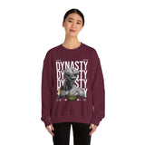Dynasty Statue Graphic Unisex Heavy Blend Crewneck Sweatshirt Greek Sculpture Butterfly Streetwear Art Inspired Pullover