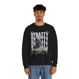 Dynasty Statue Graphic Unisex Heavy Blend Crewneck Sweatshirt Greek Sculpture Butterfly Streetwear Art Inspired Pullover