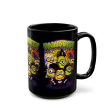 Halloween Cartoon Monsters Ceramic Mug Spooky Coffee Cup for Halloween Lovers Fun Fall Drinkware Gift for Home Office and Cozy Evenings
