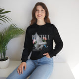 Peaceful Dove Floral Crewneck Sweatshirt Comfortable Unisex Pullover Motivational Streetwear Bold Graphic Design Symbol of Peace Perfect Gift for Friends Birthdays Cozy Days Casual Wear
