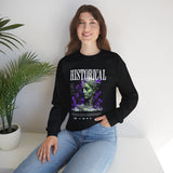 Historical Statue Graphic Premium Unisex Heavy Blend Crewneck Sweatshirt Vintage Aesthetic Streetwear Pullover