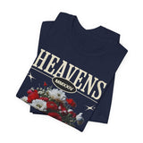 Heavens Hallucinations Unisex Jersey Short Sleeve Tee Comfortable Modern Streetwear Bold Artistic Floral Graphic Design Perfect Gift for Friends Birthdays Casual Wear