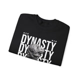 Dynasty Statue Graphic Unisex Heavy Blend Crewneck Sweatshirt Greek Sculpture Butterfly Streetwear Art Inspired Pullover