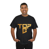 Top G Andrew Tate Graphic T Shirt Black Unisex Streetwear Motivational Hustle Tee Gold Typography Design