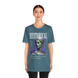 Historical Statue Graphic Premium Unisex Jersey Short Sleeve Tee Vintage Aesthetic Streetwear T-Shirt