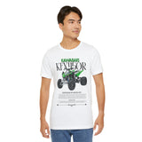 Kawasaki KFX450R Inspired ATV Racing Unisex Heavy Cotton T Shirt Off Road Quad Bike Power Design Streetwear Motorsport Graphic Tee