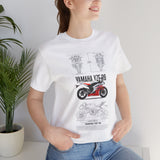 Yamaha YZF R6 Inspired Supersport Motorcycle Graphic Unisex Heavy Cotton Tee Premium Streetwear T Shirt for Riders Racers Moto Enthusiasts Everyday Wear