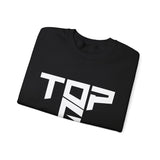 TopG Graphic Unisex Heavy Blend Crewneck Sweatshirt Black Motivational Hustler Streetwear Fitness Entrepreneur Alpha Mindset Pullover